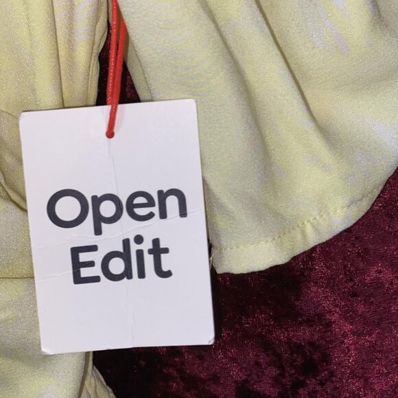 Open Edith Beautiful yellow and white vintage dress - Picture 8 of 8